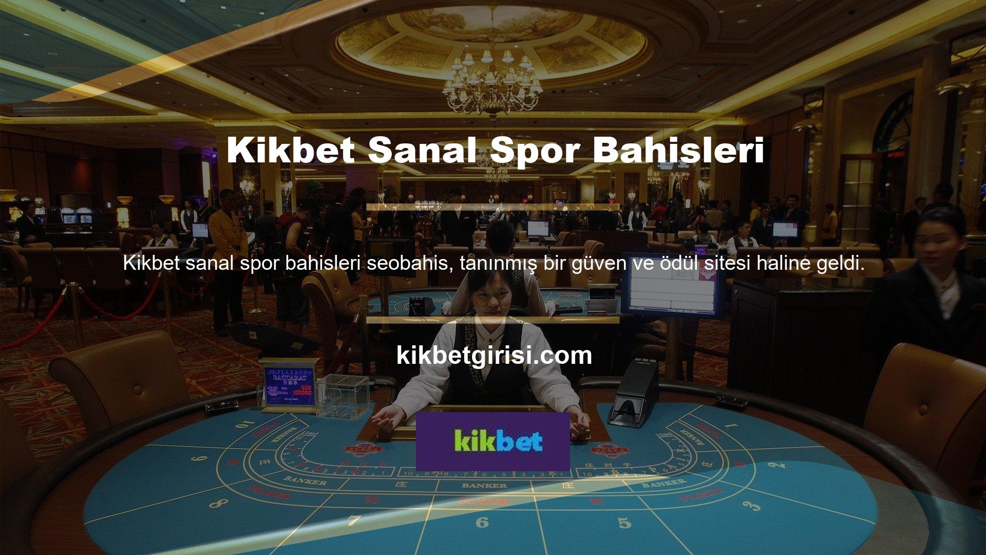 Çevrimiçi bir casino sanal bahis şirketi olan Kikbet ve çok çeşitli bahis seçenekleri sunan Kikbet web sitesi ile tanışın